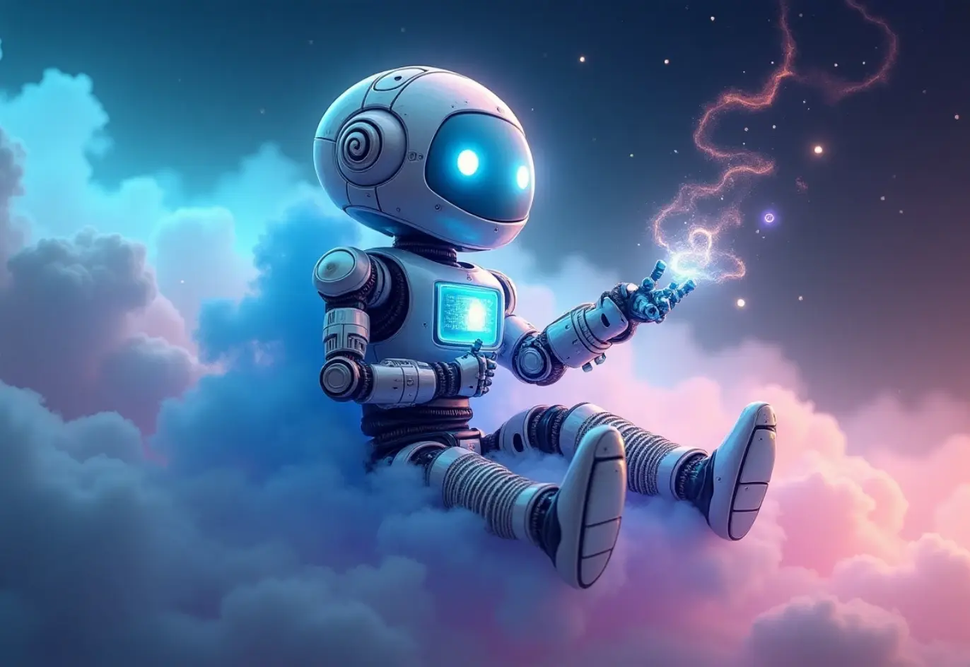 Hybrid content marketing workflow combining AI automation with human creativity